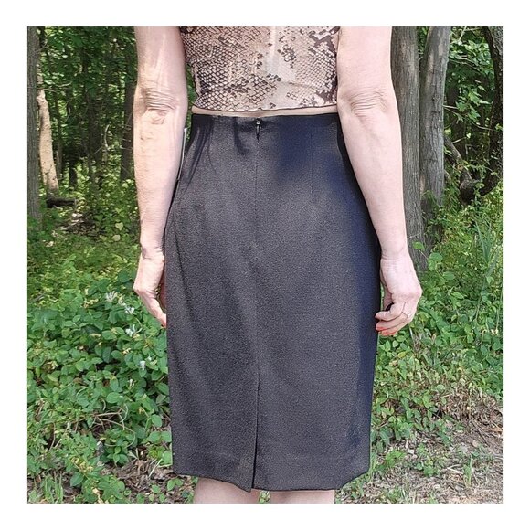 CHRISTIAN DIOR NWT Vintage Wool Business Career Classic Pencil Skirt - Picture 5 of 15